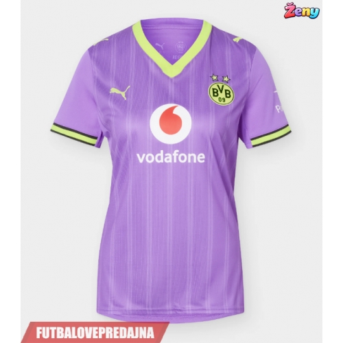 Lacne Ženy Futbalové dres Borussia Dortmund Daniel Svensson #24 2026-27 Krátky Rukáv - Tretina